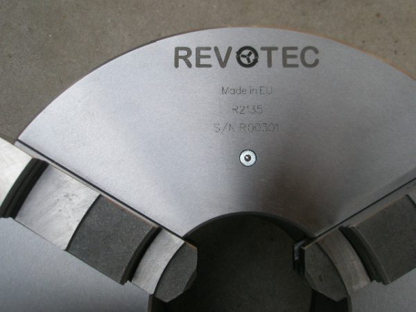 Revotec zelfcentrerende 3-klauwplaat 250mm 55027 / 8